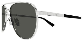Gucci GG1962S men Silver Pilot Sunglasses