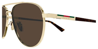 Gucci GG1962S men Gold Pilot Sunglasses