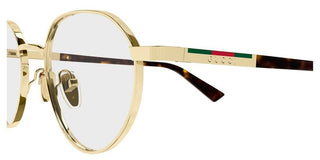 Gucci GG1963O men Gold Round Eyeglasses