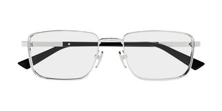 Gucci GG1964O men Silver Squared Eyeglasses