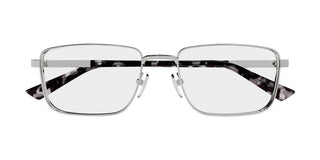 Gucci GG1964O men Ruthenium Squared Eyeglasses
