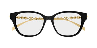 Gucci GG1972OA women Black Round Eyeglasses
