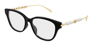 Gucci GG1972OA women Black Round Eyeglasses
