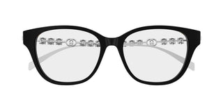 Gucci GG1972OA women Black Round Eyeglasses