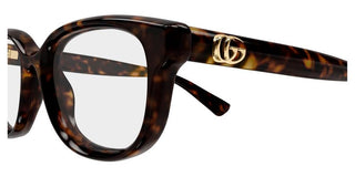 Gucci GG1978O women Havana Butterfly Eyeglasses