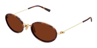 Gucci GG1980S women Havana Round Sunglasses