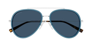 Gucci GG1981S men Blue Pilot Sunglasses