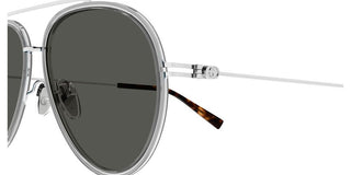 Gucci GG1981S men Silver Pilot Sunglasses