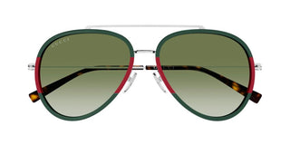 Gucci GG1981S men Green Pilot Sunglasses