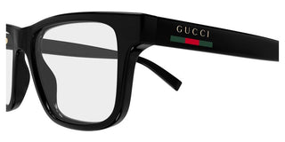 Gucci GG1987O men Black Squared Eyeglasses