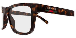 Gucci GG1987O men Havana Squared Eyeglasses