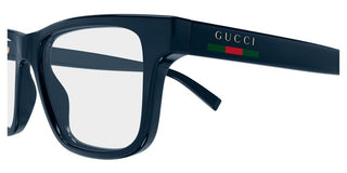 Gucci GG1987O men Blue Squared Eyeglasses
