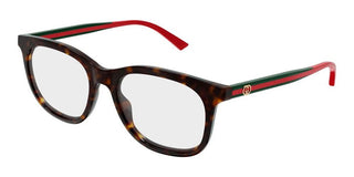 Gucci GG1990O women Havana Geometric Eyeglasses
