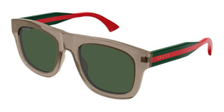 Gucci GG1991S men Brown Squared Sunglasses