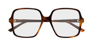 Gucci GG1994O women Havana Squared Eyeglasses