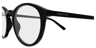 Gucci GG1998O men Black Round Eyeglasses