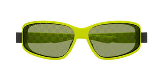 Gucci GG2011S men Green Geometric Sunglasses