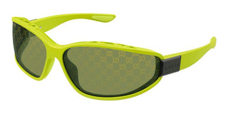 Gucci GG2011S men Green Geometric Sunglasses