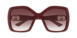 Gucci GG2015S women Red Oversize Sunglasses