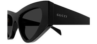 Gucci Gg2019s Women Black Cat Eye Sunglasses