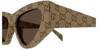 Gucci Gg2019s Women Brown Cat Eye Sunglasses