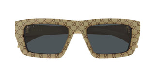 Gucci GG2020S men Brown Squared Sunglasses