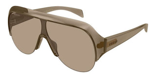 Gucci GG2023S women Brown Shield Sunglasses