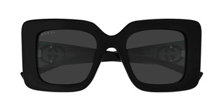 Gucci GG2025S women Black Squared Sunglasses