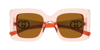 Gucci GG2025S women Pink Squared Sunglasses