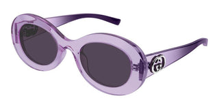 Gucci GG2026S women Violet Round Sunglasses
