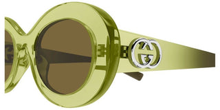 Gucci GG2026S women Green Round Sunglasses