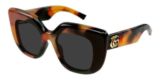 Gucci GG2030S women Havana Squared Sunglasses