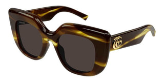 Gucci GG2030S women Brown Squared Sunglasses