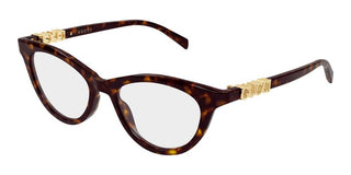 Gucci GG2034O women Havana Cat Eye Eyeglasses
