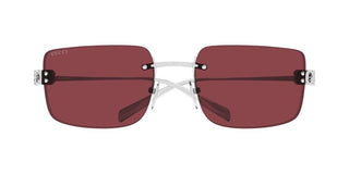 Gucci GG2038S women Silver Rectangle Sunglasses
