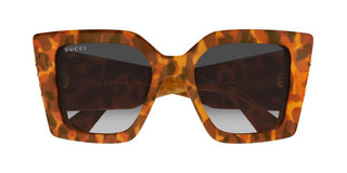 Gucci Gg2039s Women Havana Butterfly Sunglasses