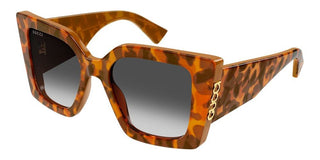 Gucci Gg2039s Women Havana Butterfly Sunglasses