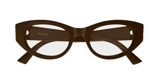 Gucci GG2041O women Brown Round Eyeglasses