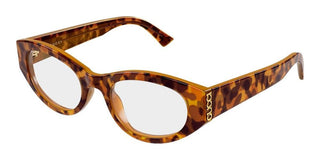 Gucci GG2041O women Havana Round Eyeglasses
