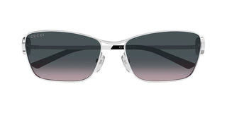 Gucci Gg2045s Women Silver Cat Eye Sunglasses