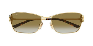 Gucci Gg2045s Women Gold Cat Eye Sunglasses