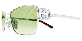 Gucci GG2045S women Silver Cat Eye Sunglasses