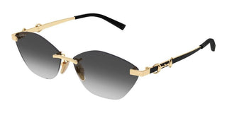 Gucci GG2050S women Gold Cat Eye Sunglasses