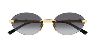 Gucci GG2051S women Gold Round Sunglasses