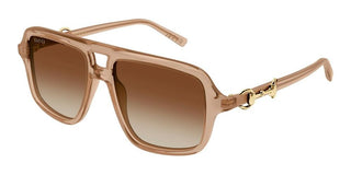 Gucci Gg2052s Women Brown Pilot Sunglasses