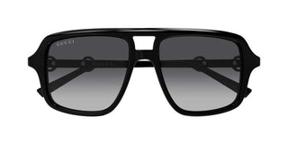 Gucci GG2052S women Black Pilot Sunglasses