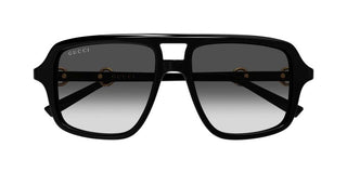 Gucci Gg2052s Women Black Pilot Sunglasses