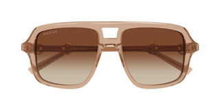 Gucci Gg2052s Women Brown Pilot Sunglasses