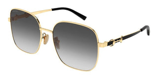 Gucci Gg2053s Women Gold Squared Sunglasses