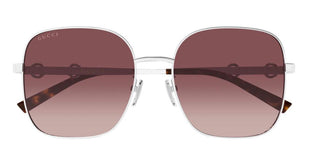Gucci GG2053S women Silver Squared Sunglasses